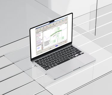 Measure contours with tangential elements