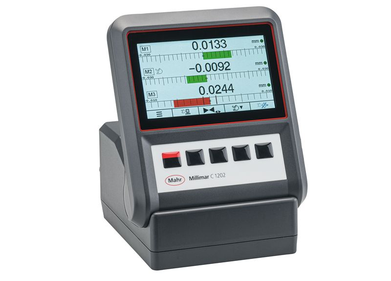 Millimar C 1202, a full feature, configurable, low-cost, digital length evaluation amplifier for high precision measurements in the inspection or production environment.