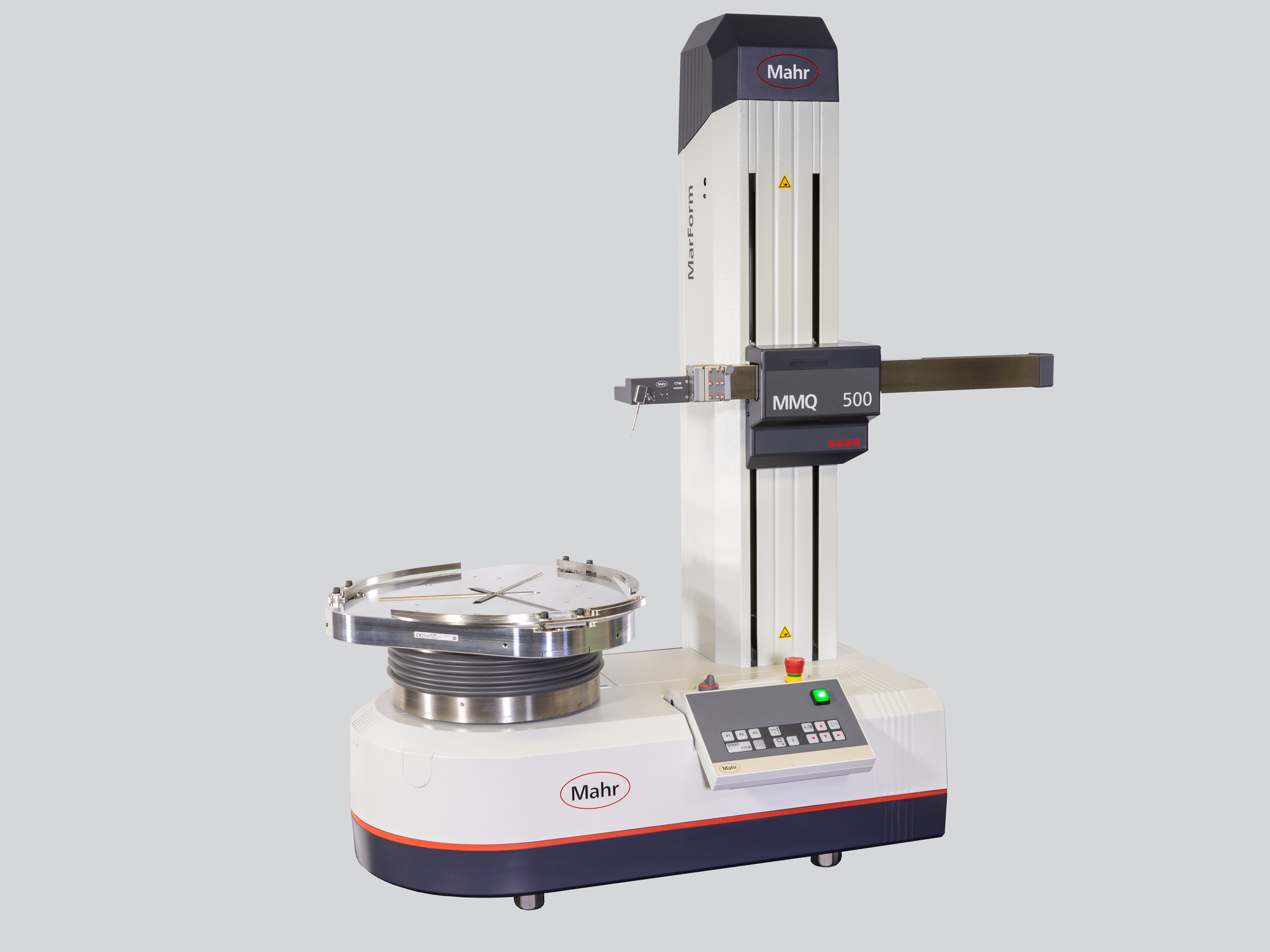Eine Zentriervorrichtung für Lagerringe hat Mahr für die Formmessmaschine MarForm MMQ 500 entwickelt.